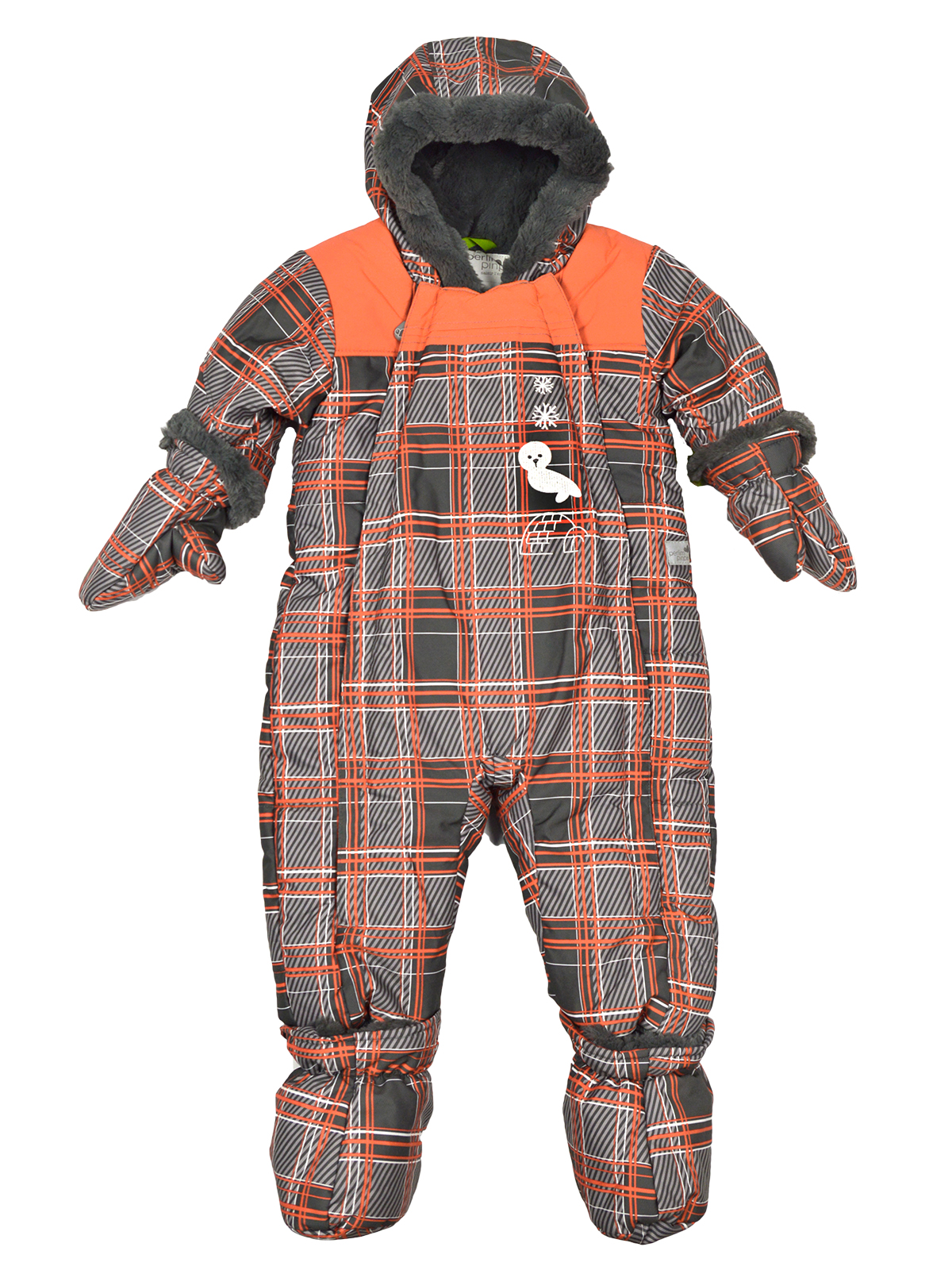 

Комбинезон Perlim pinpin 92 Серый с оранжевым VH232A