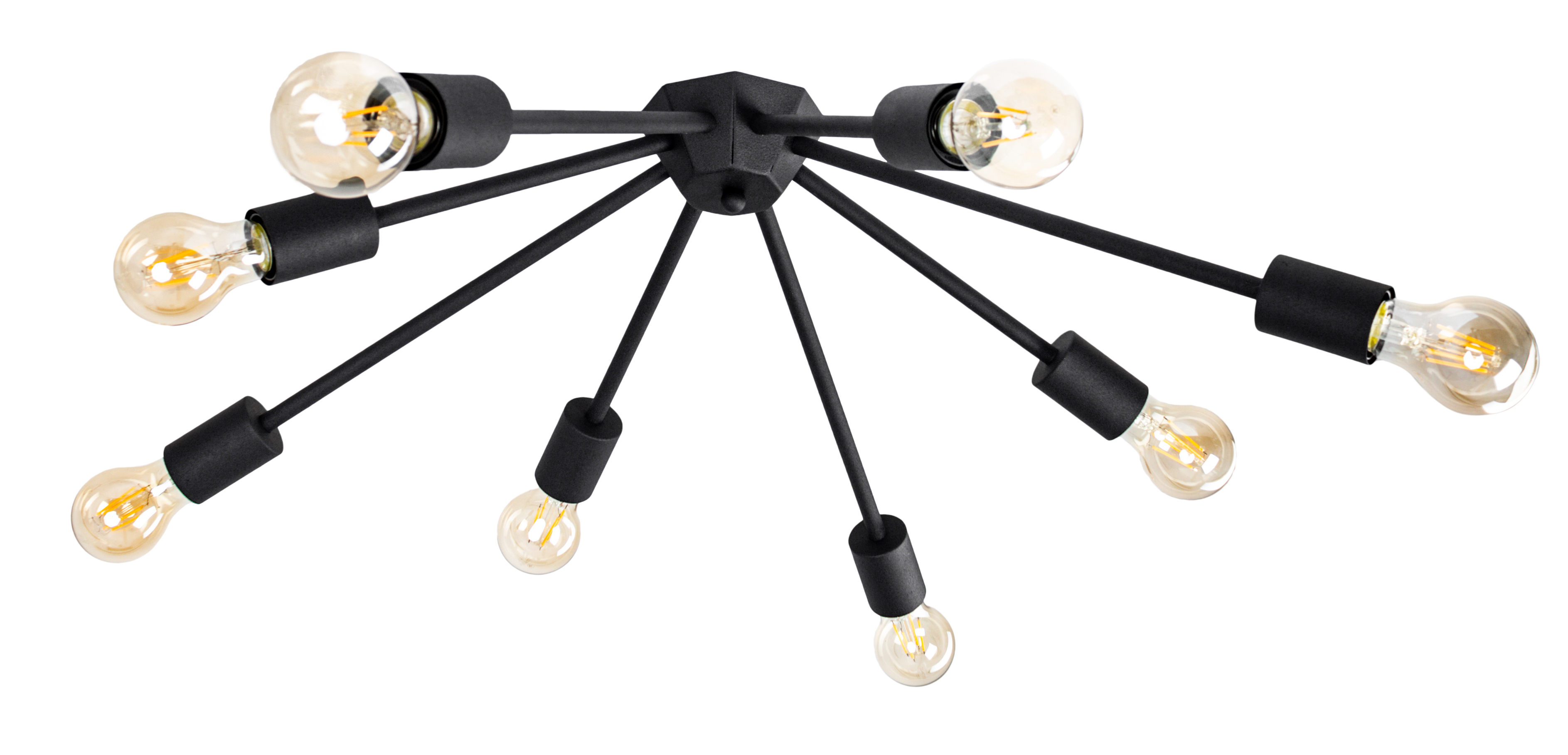 

Потолочная люстра Atma Light 22х75х75 см Черный 000127861