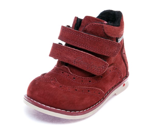 

Ботинки д/с Comfort shoes 074(21-25)бордо 21
