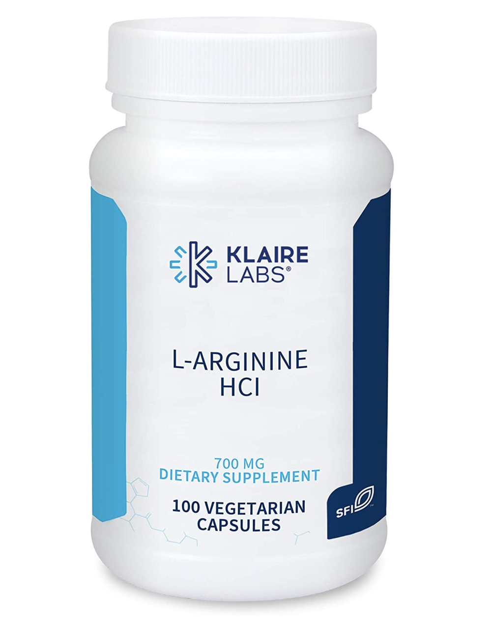 

Биологически активная добавка Klaire Labs L-Arginine 700 мг 100 капсул