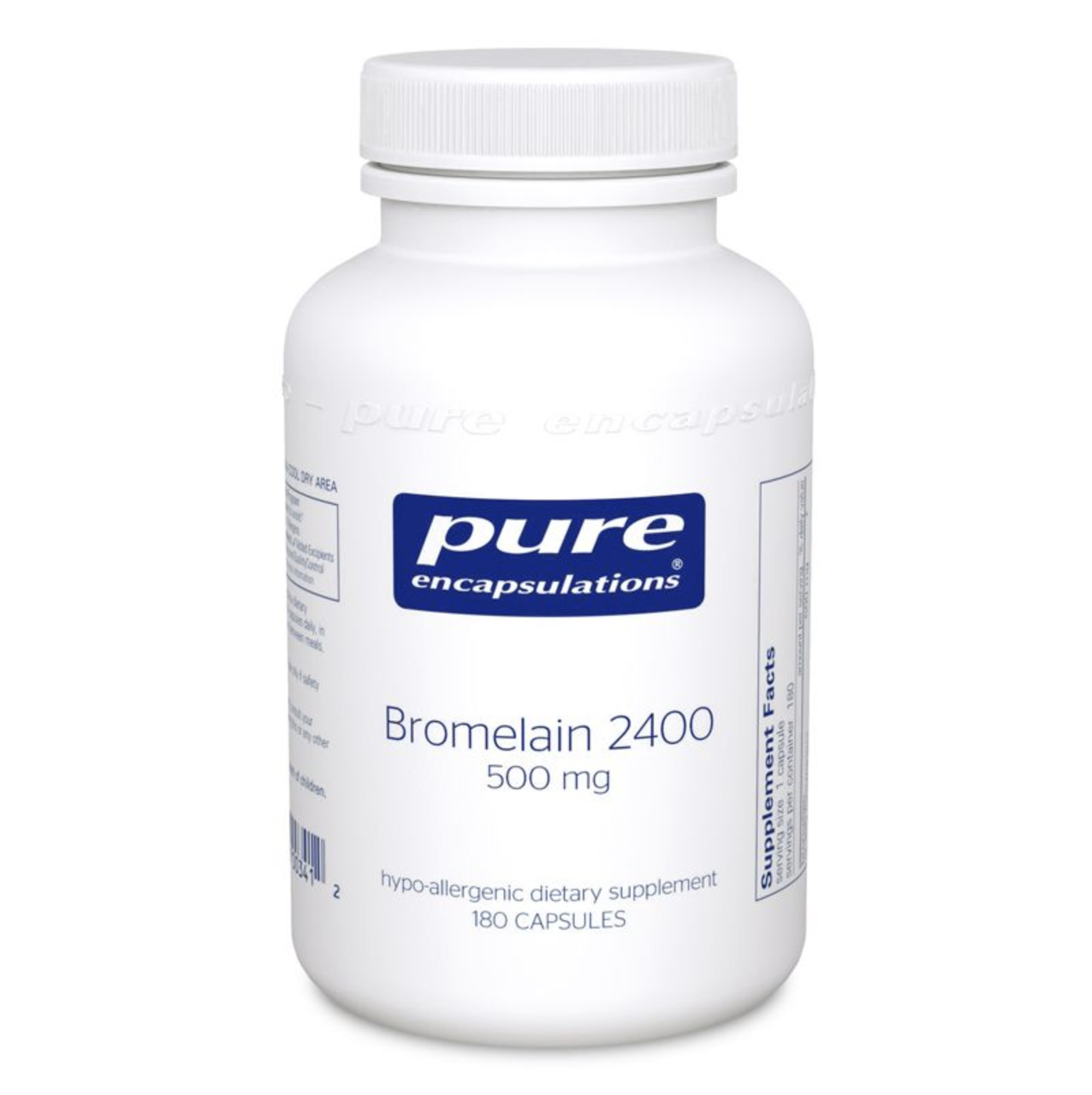 

Биологически активная добавка Pure Encapsulations Bromelain 2400 500 мг 60 капсул