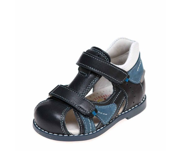 

Ортопедические босоножки Panda 5063(359-129-151)синие (17-20) 17р 11.2 см