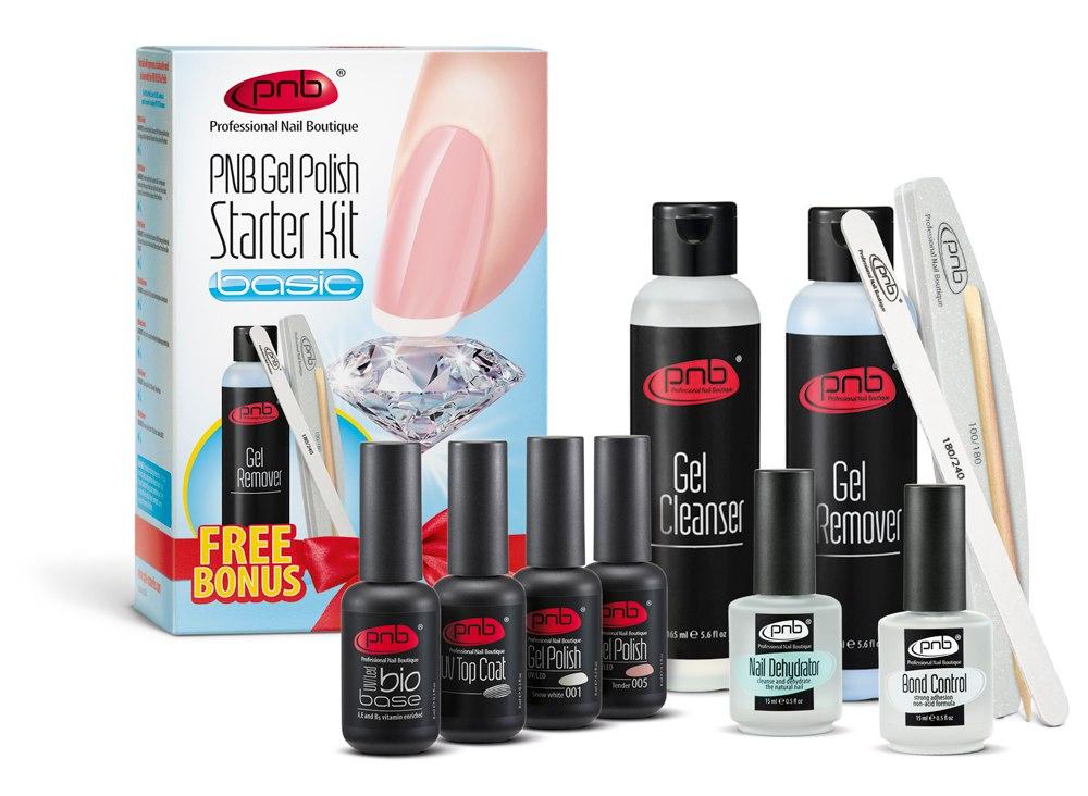 Стартовый набор для маникюра PNB Gel Polish Starter Kit Basic от ...