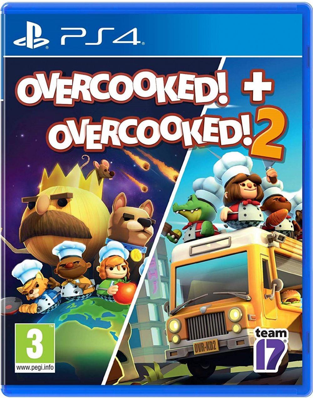

Overcooked + Overcooked 2 (англійська версія) PS4