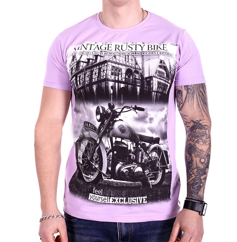 

Футболка StrongMan Bike f1929/6 Фиолетовая, Футболка StrongMan Bike f1929/6 Фиолетовая M
