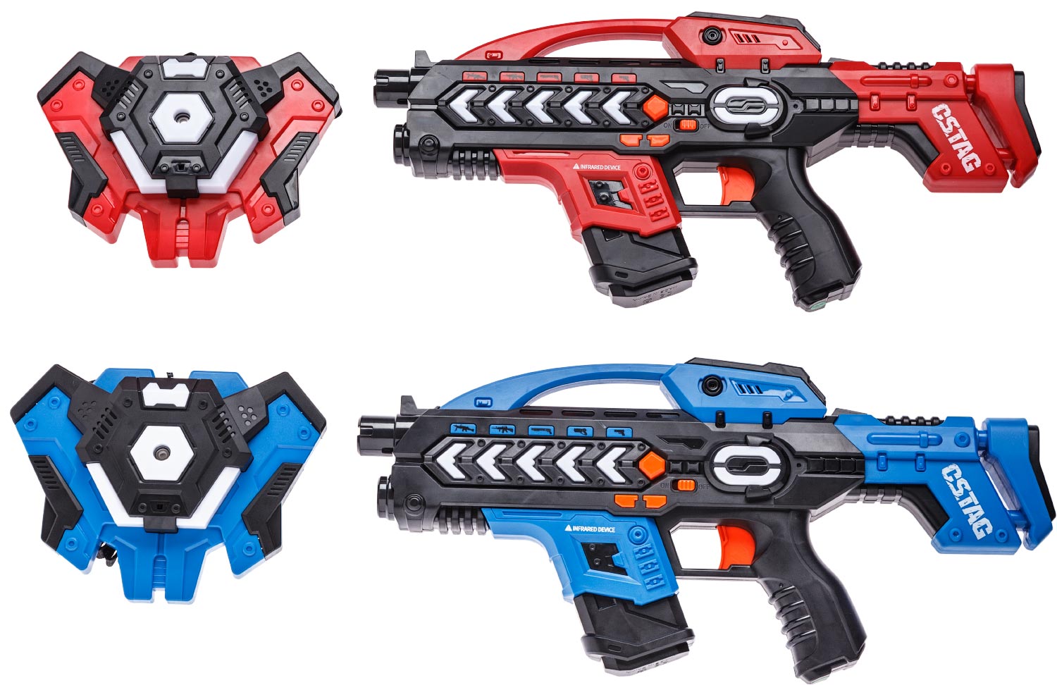 Видео для товара Набор лазерного оружия Canhui Toys blasters