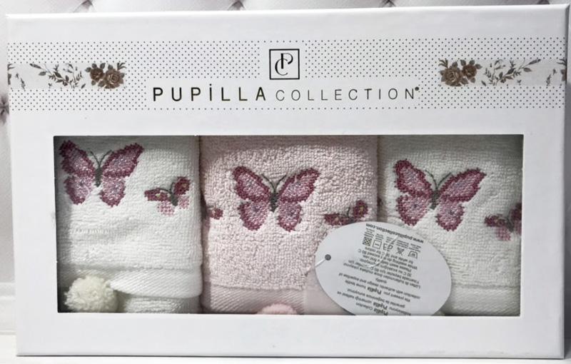

Набор кухонных полотенец Pupilla Bamboo «Butterfly» 30х50 см 3 шт SA-5130
