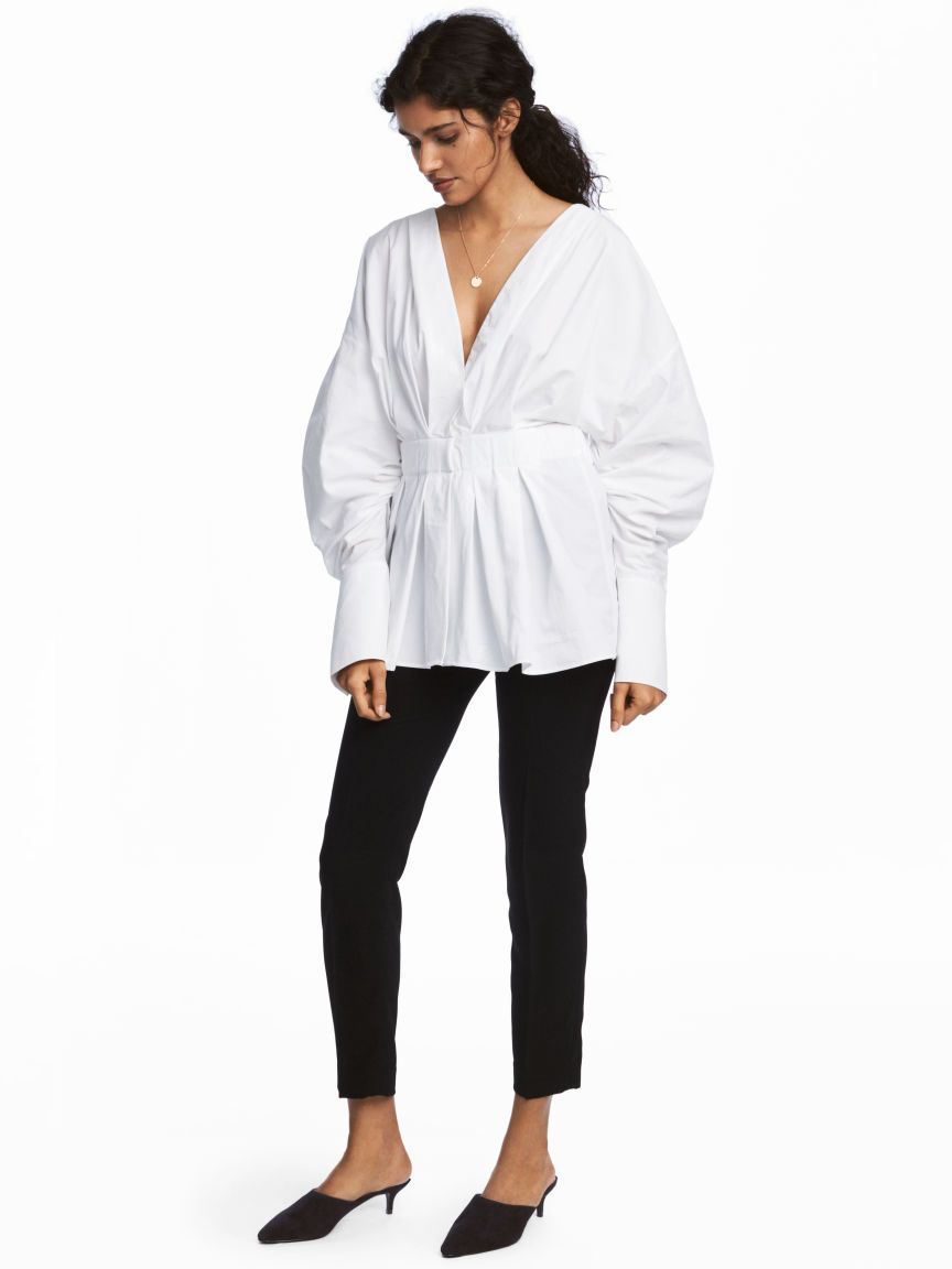 

Брюки H&M 0501322 34 Черные