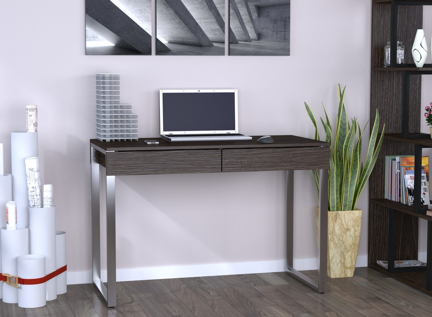 

Письменный стол L-11 Loft design Венге Корсика