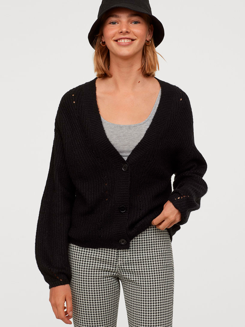 

Кардиган H&M 0737710-0 XS Черный