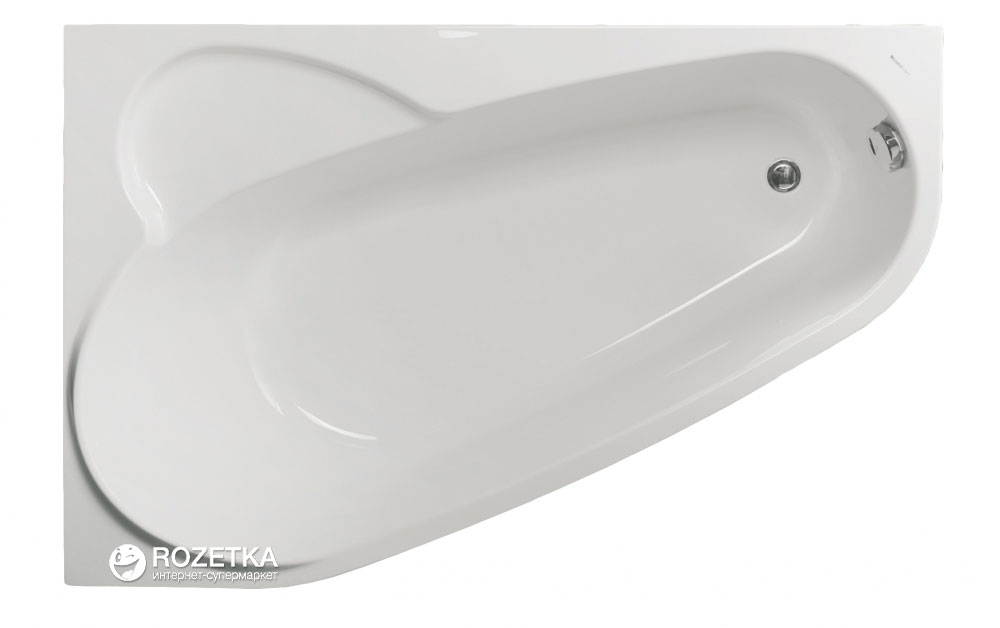 

Ванна акриловая VAGNERPLAST Selena 1600x1050 leva bianco VPBA163SEL3LX-04