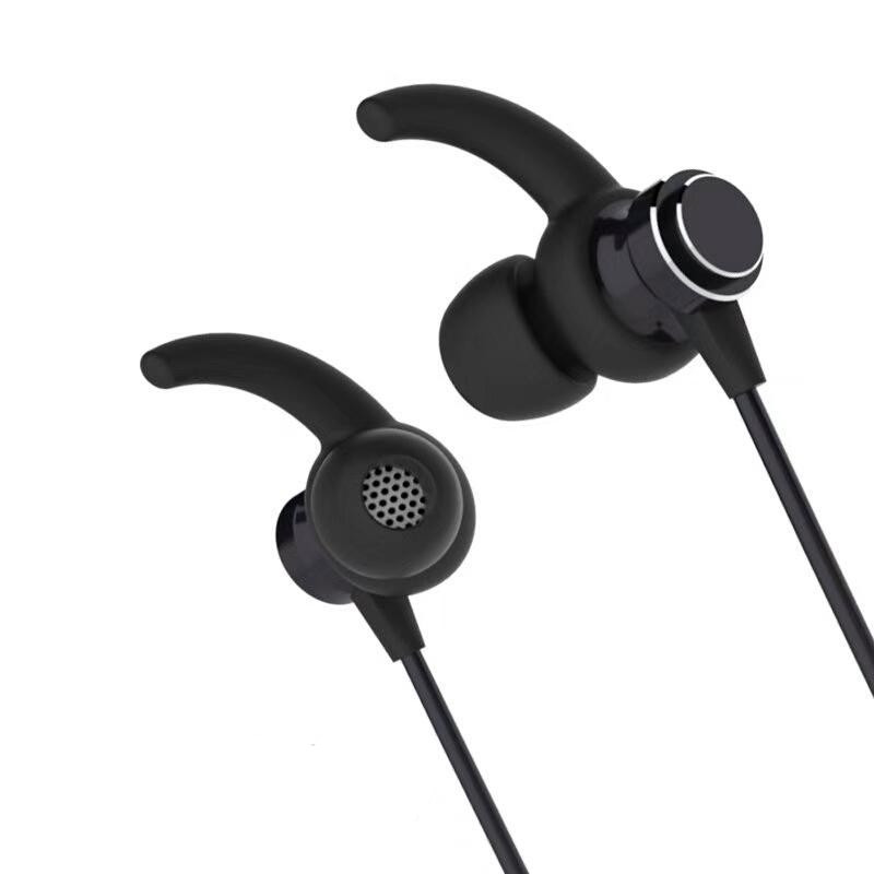 

Беспроводные Bluetooth наушники Aspor A615 Magnetic. Черный
