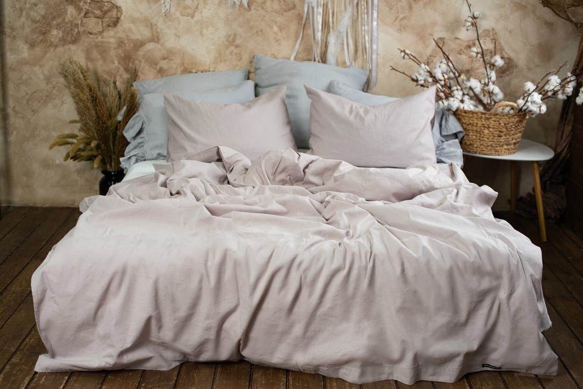 

Комплект постельного белья LinenLove Loft Pale Rose 2 х 140х200 см Пыльная роза