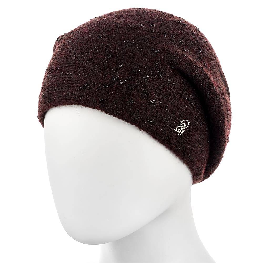 

Шапка женская вязаная Бордо Atrics WH-670 (ATR-53165)