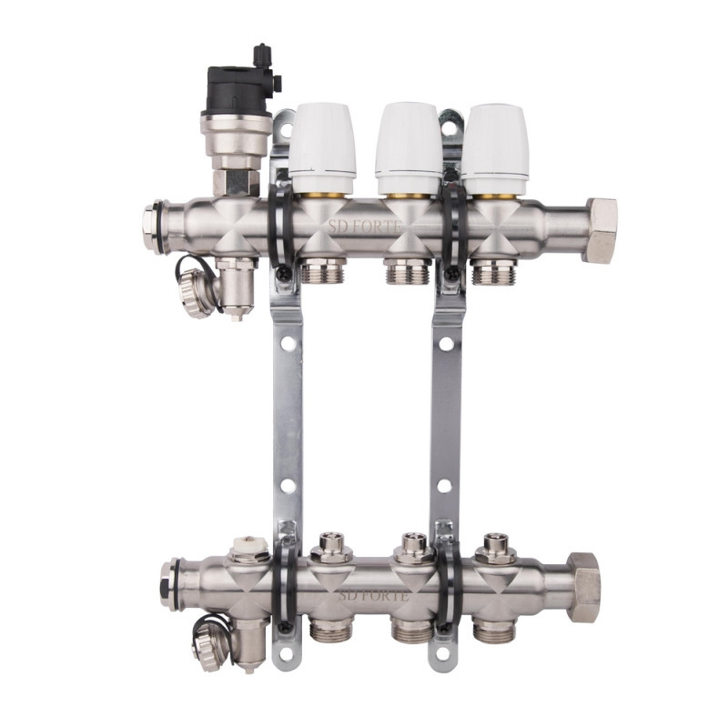 

Коллектор SD Forte термо регулир. (кран сливн.-2 кран маевск.-2) 1"х 7" нерж. SFE0057 15096 (CM)