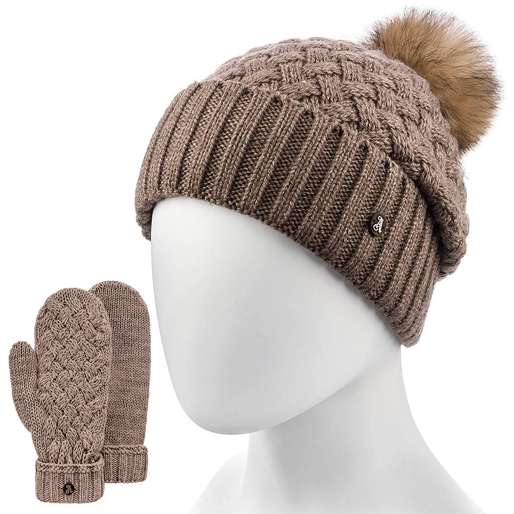 

Комплект Шапка + Рукавички Капучино Atrics WK-589 (ATR-50679)