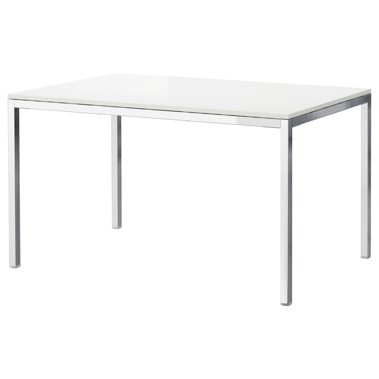

Стол IKEA (ИКЕА) TORSBY хромированный глянцевый белый (399.318.45)
