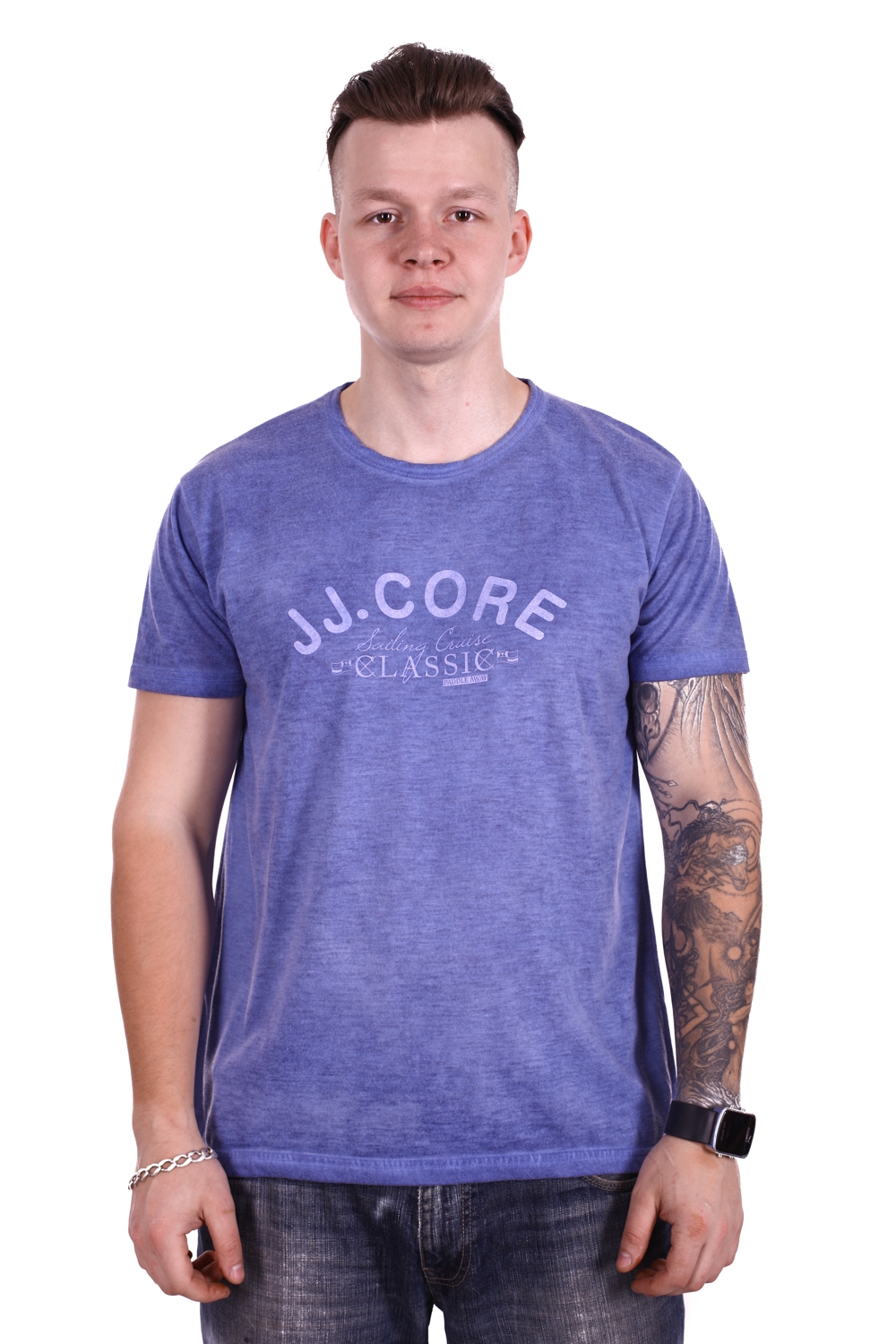 

Футболка StrongMan JJ.Core f2118/2 Синяя XXL