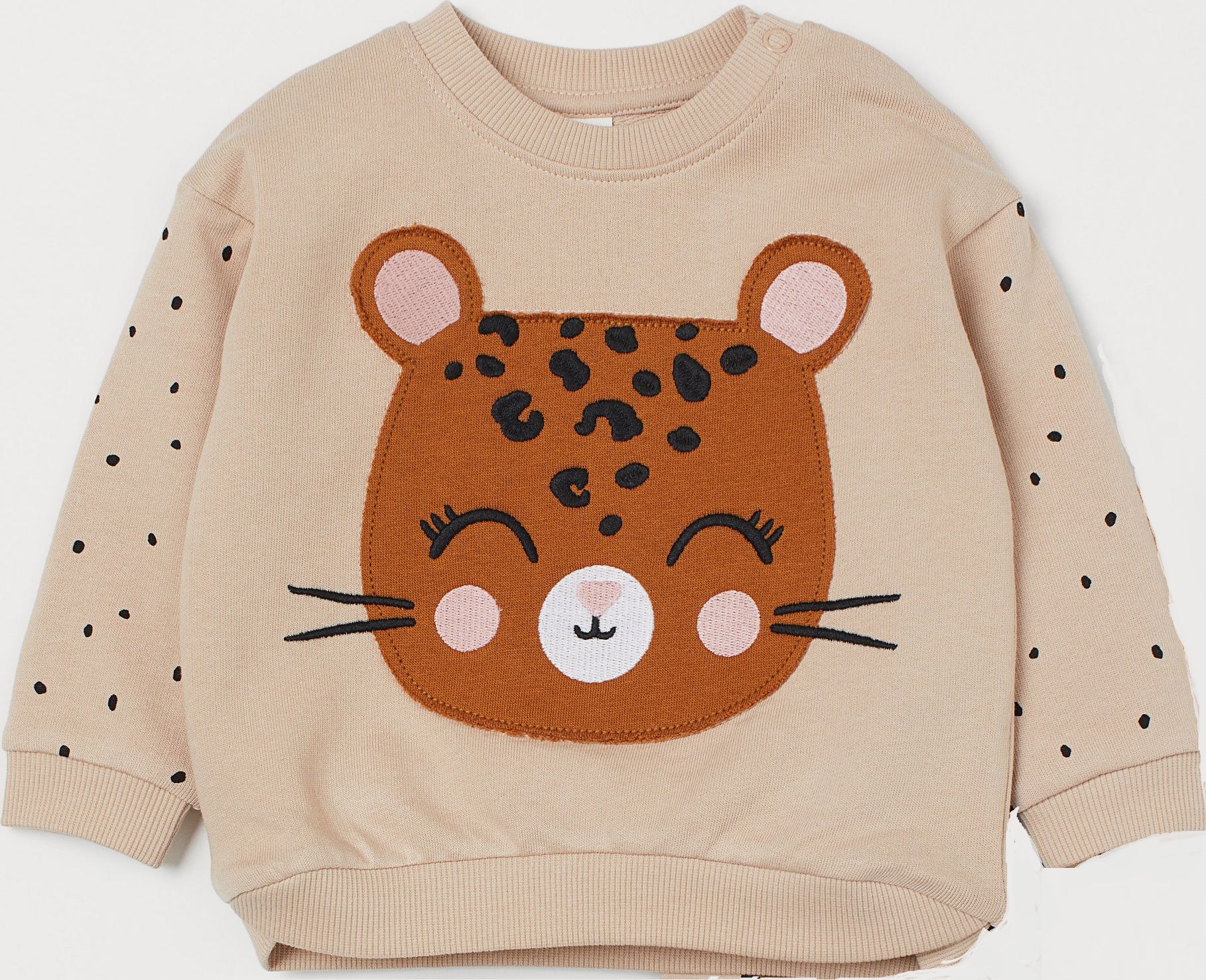 

Свитшот H&M 0757747-1 68 см Молочный