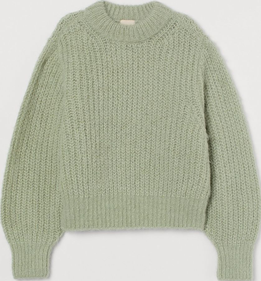 

Джемпер H&M 0789060-0 XS Мятный