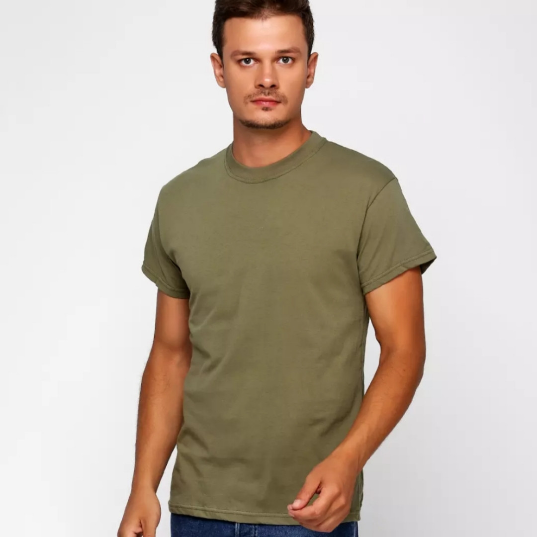 

Футболка Solo короткий рукав M Олива Mn755