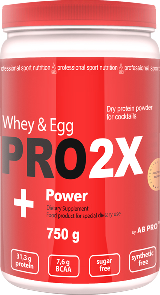 Акция на Протеин AB PRO PRO 2X Whey&Egg Power 750 г Toffee (2X750AB00TO23) от Rozetka UA