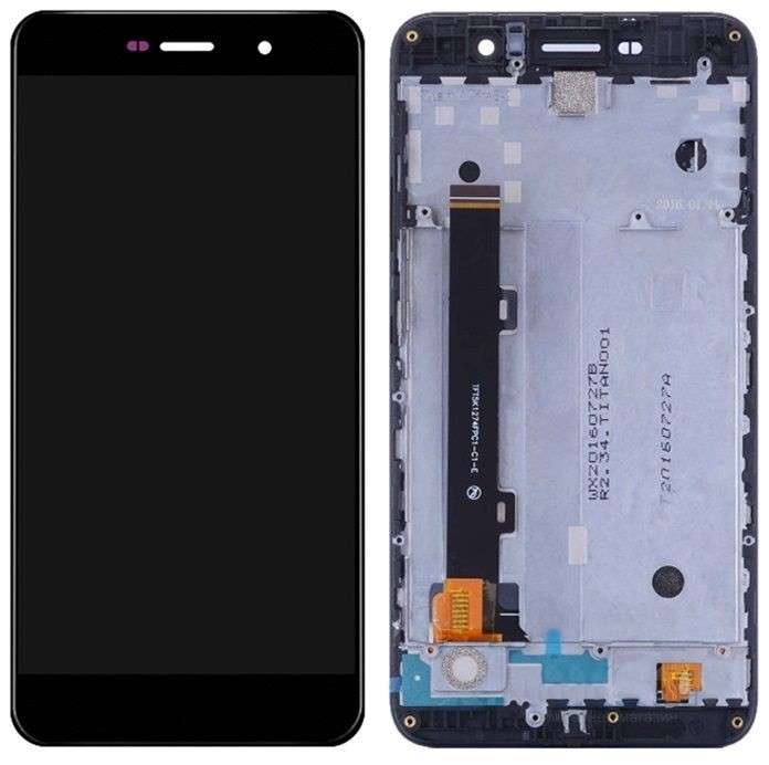 

Дисплей для Huawei Y6 Pro TIT-U02 с сенсором (тачскрином) и рамкой черный