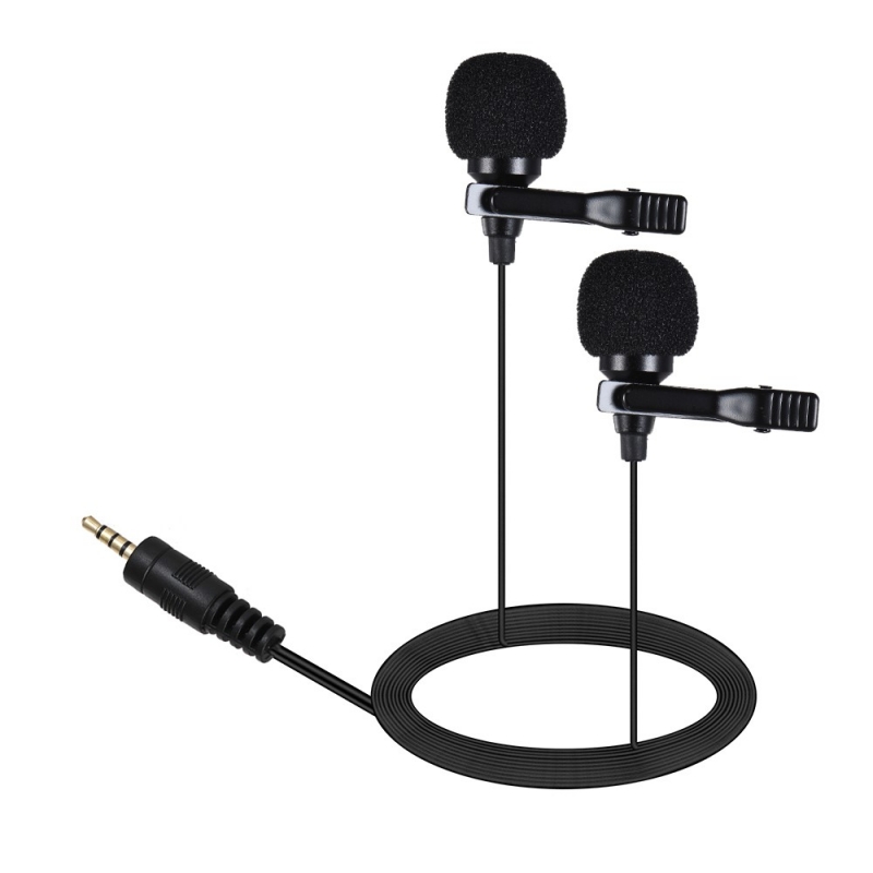 

Петличный микрофон двойной Ulanzi AriMic Dualmic с 6 м кабелем 0073
