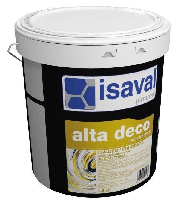 

Декоративний лак ISAVAL Isa-oro золото 2.5 л