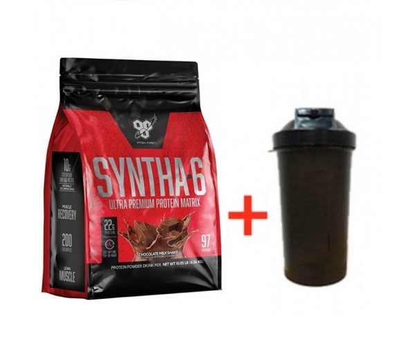 

Комплект Протеин BSN Syntha-6 4560 грамм Шоколад + Шейкер (90892)