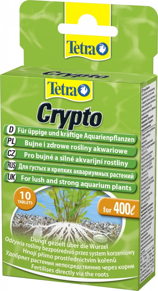 

Удобрение для аквариумных растений Tetra Crypto 10 таблеток