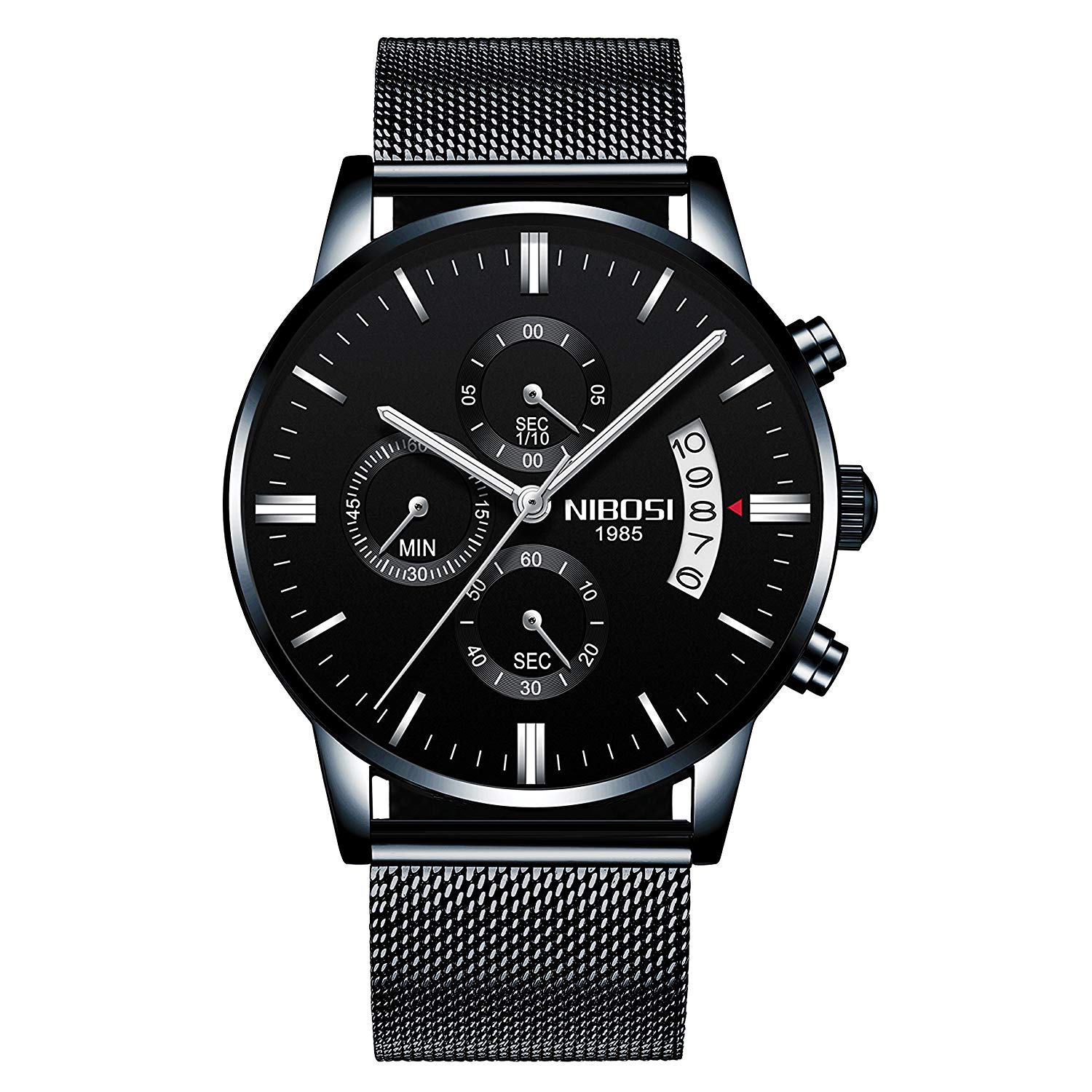 

Мужские часы Nibosi Classic Black