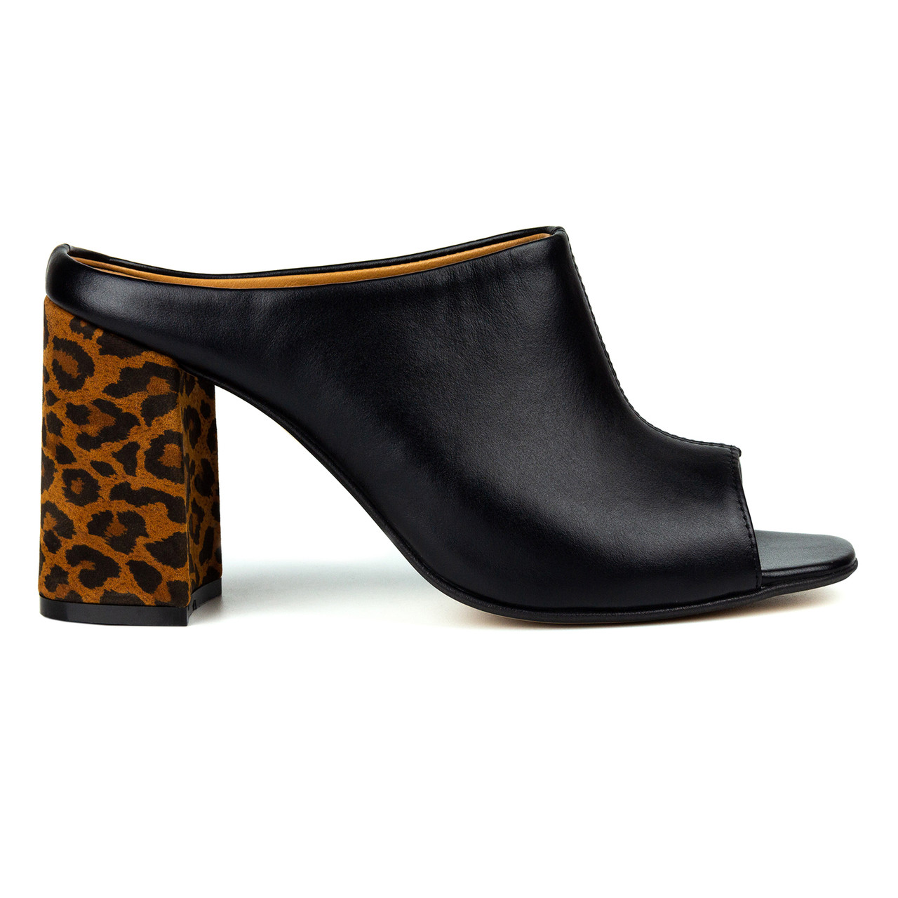 

Мюли Woman's heel на каблуке 37 черные (О-859)