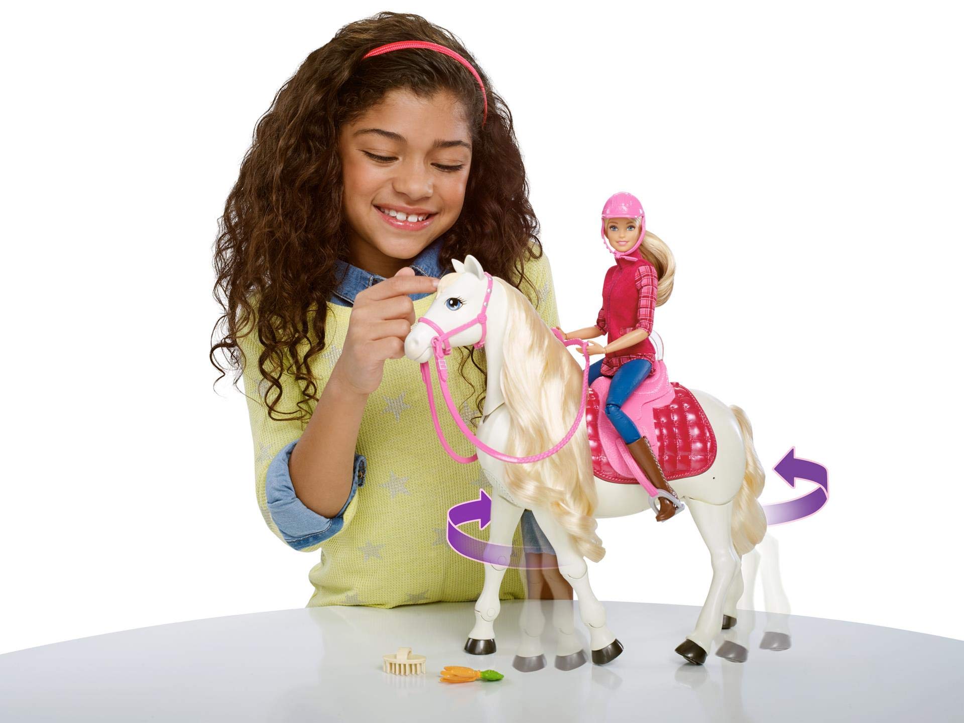 Кукла Барби и интерактивная лошадь Mattel Barbie Dream Horse (FRV36) –  фото, отзывы, характеристики в интернет-магазине ROZETKA от продавца:  EuroKauf | Купить в Украине: Киеве, Харькове, Днепре, Одессе, Запорожье,  Львове