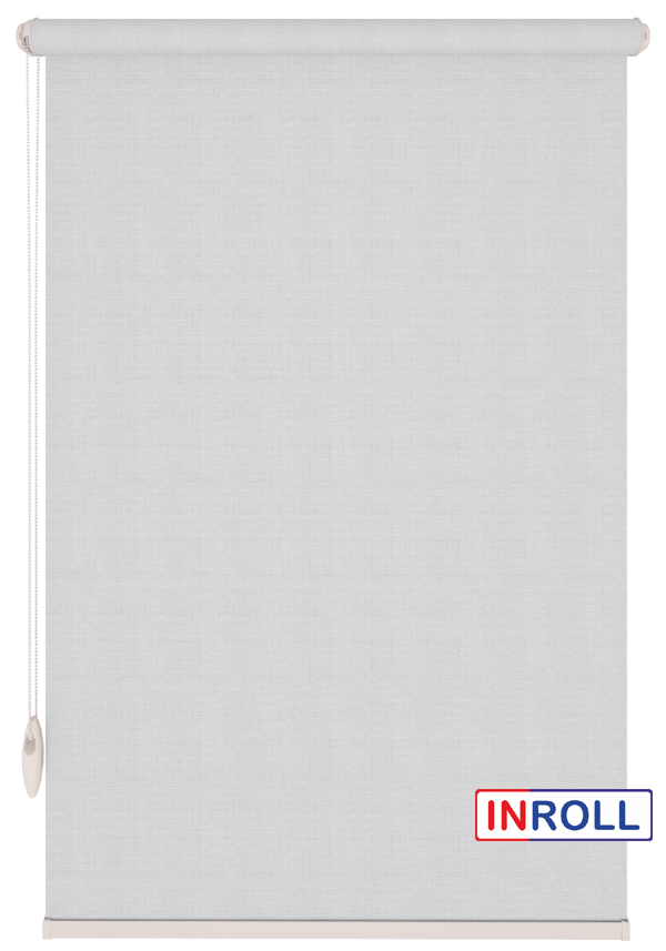 

Ролета тканевая INROLL Есо-Mini 97,5х185 см Camila Серый A602