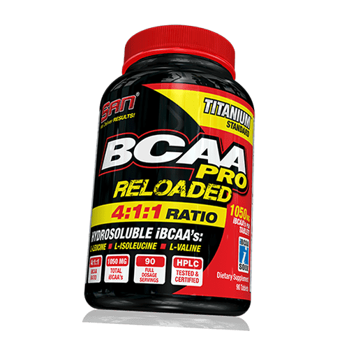 

Аминокислоты, BCAA Reloaded 4:1:1, San 90таб (28091007)