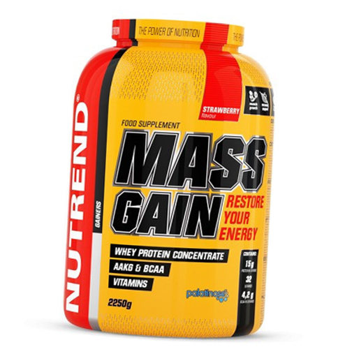 

Mass Gain Nutrend 2250г Клубника (30119002)