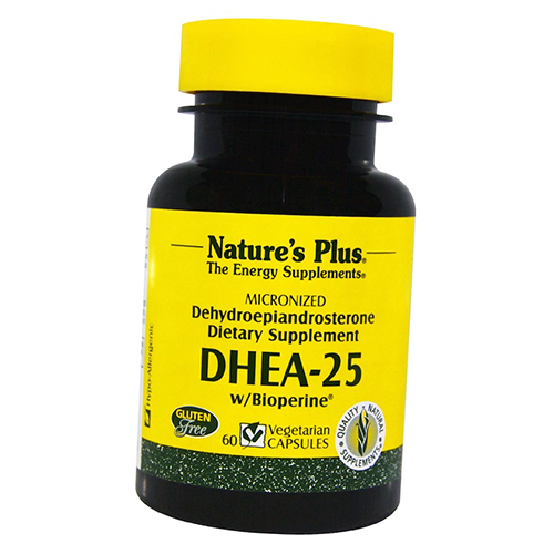 

DHEA-25 with Bioperine Nature's Plus 60вегкапс (72375010)