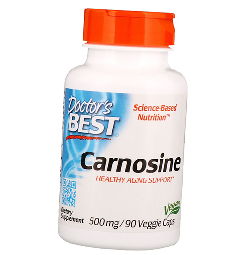 

Carnosine 500 Doctor's Best 90вегкапс (72327021)