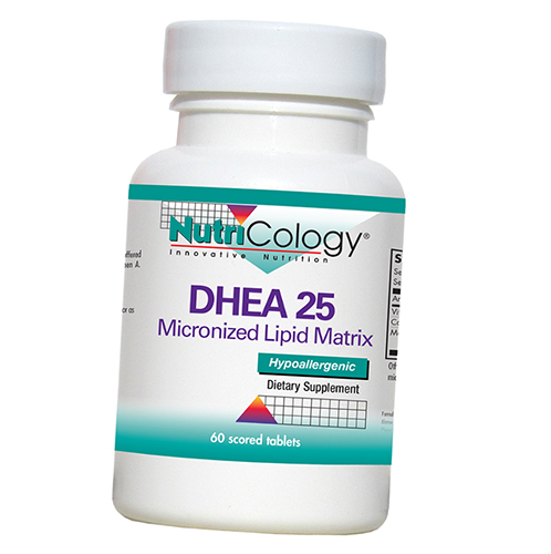 

ДГЭА, Дегидроэпиандростерон, DHEA 25, Nutricology 60таб (72373013)