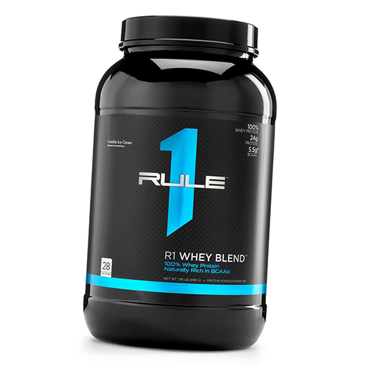 

Сывороточный протеин, Whey Blend, Rule 1 908г Печенье крем (29408004)