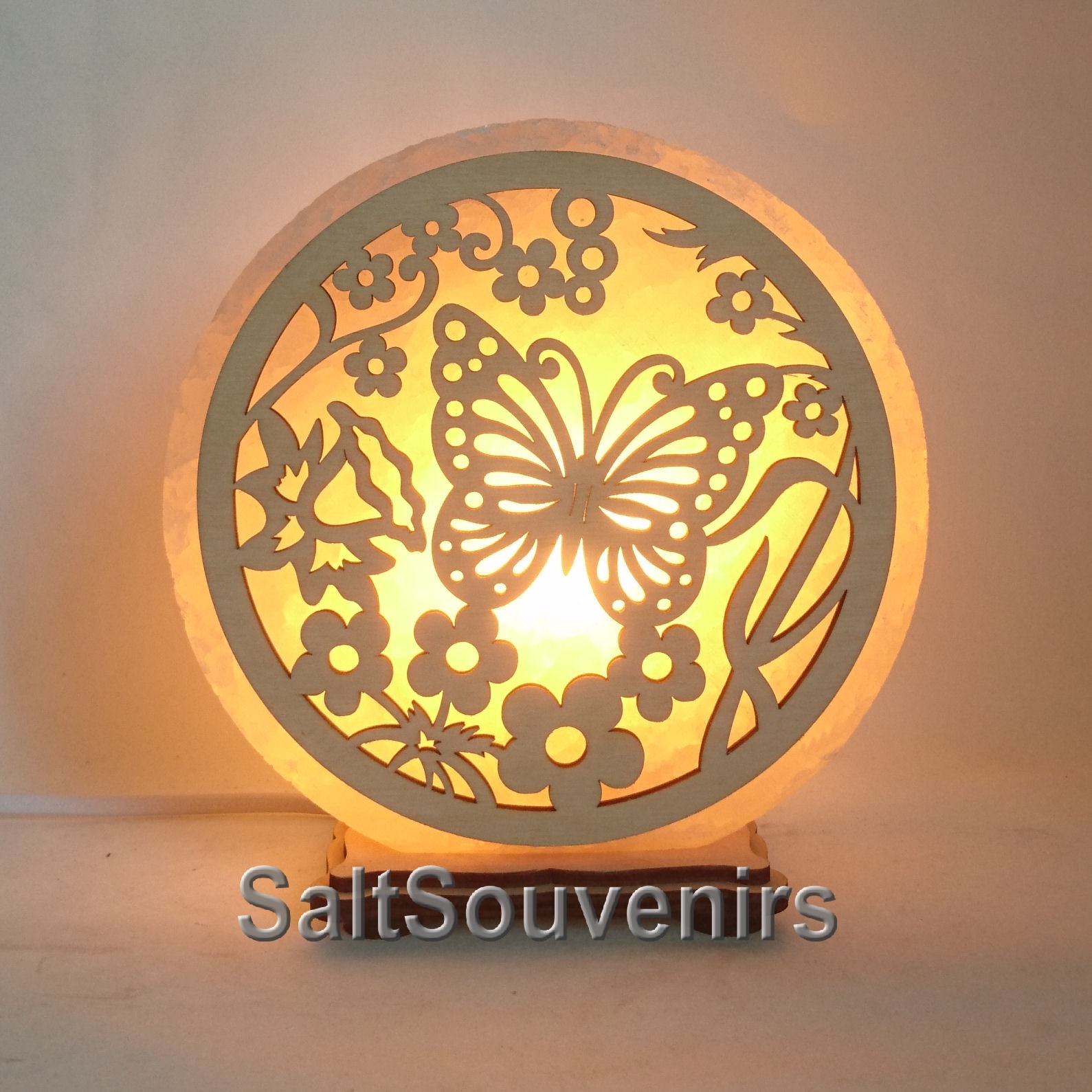 

Соляной светильник EcoDecorLamp Бабочка