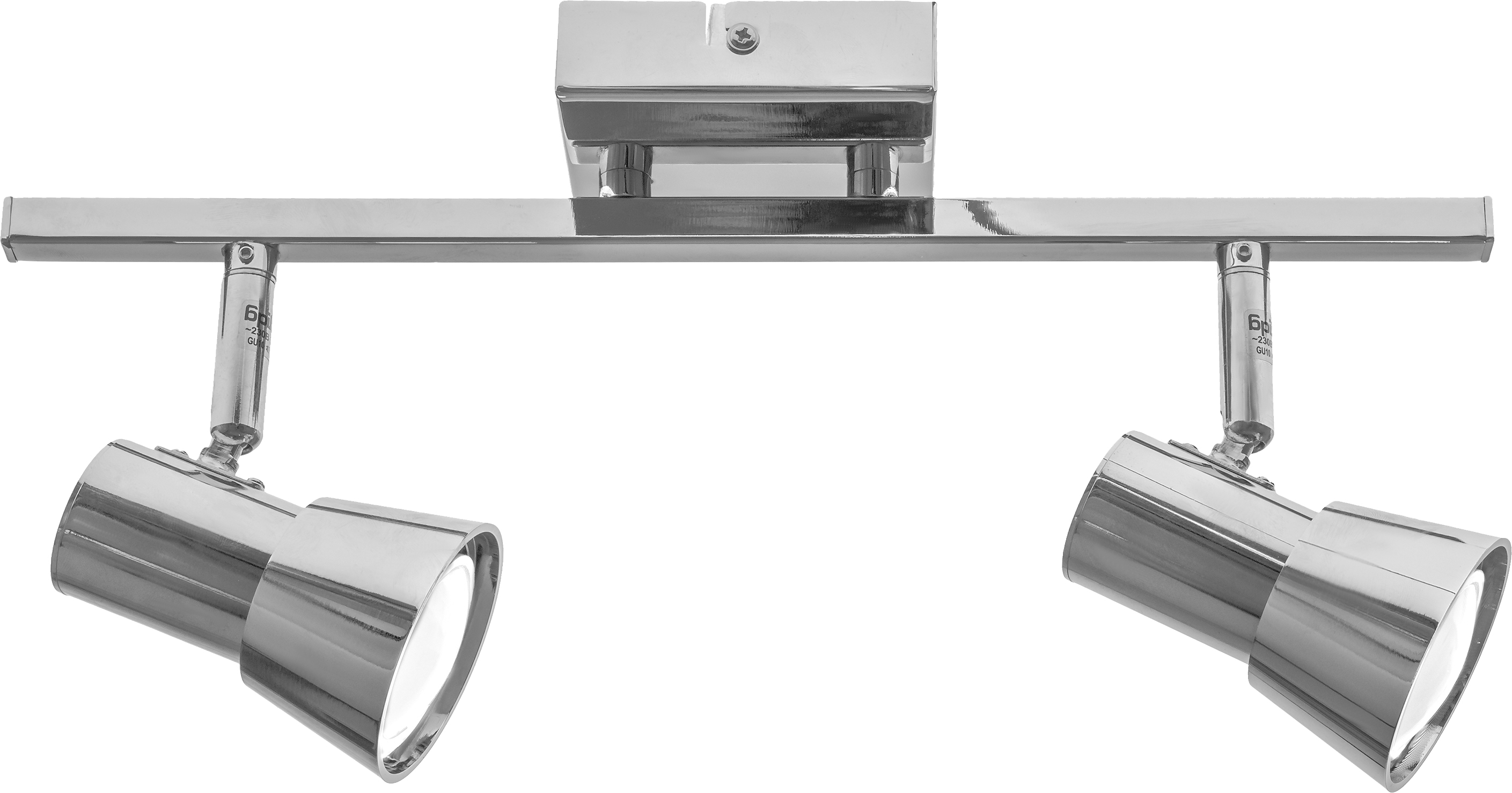 

Светильник спотовый Brille HTL-202/2 GU10 CH (26-776)
