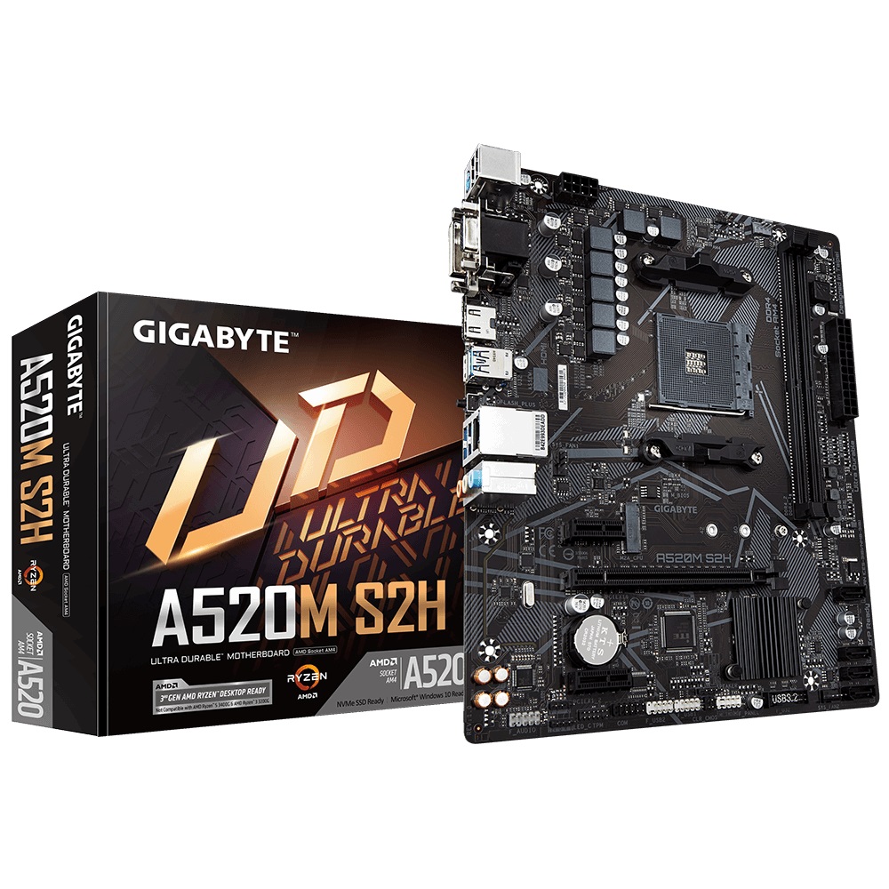 

Материнская плата Gigabyte A520M S2H Socket AM4