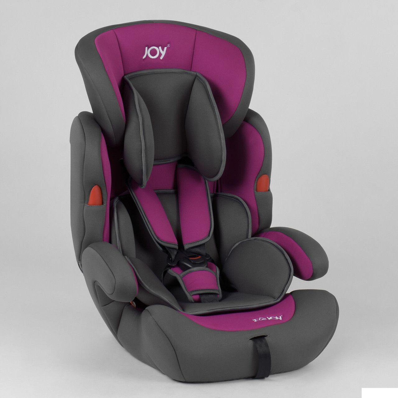 

Автокресло JOY NB-5003 цвет серо-фиолетовый, универсальное от 9 до 36 кг, с бустером