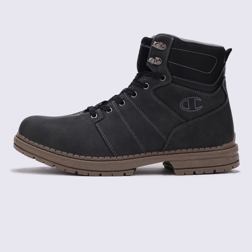 

Ботинки Champion High Cut Shoe New Upstate Черный + Темно-серый 44 (chaS21439-NBK)