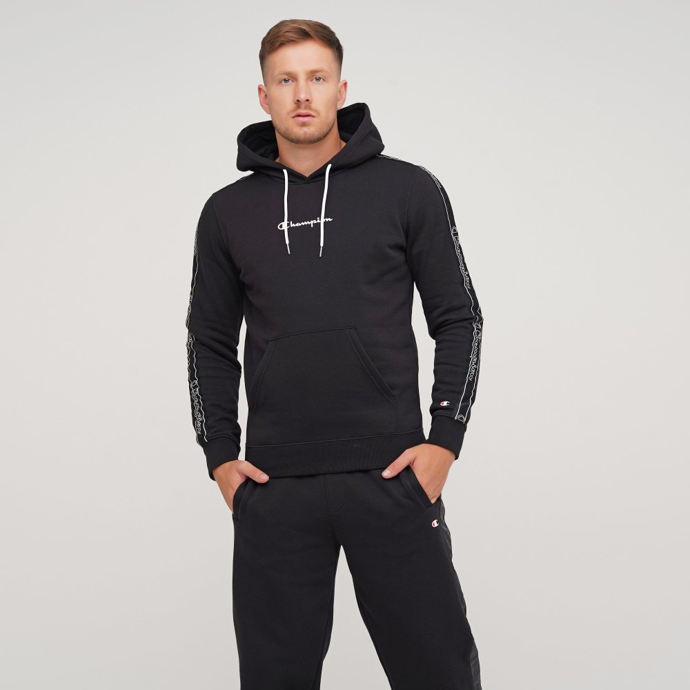 

Мужское худи Champion Hooded Sweatshirt Черный 46 (cha215299-NBK)