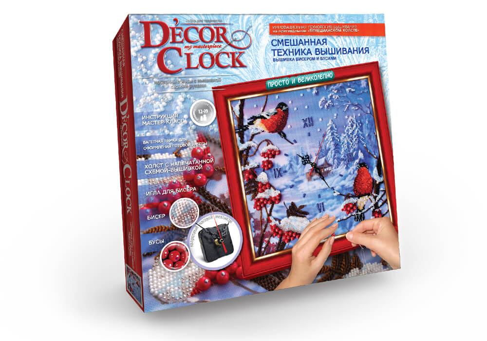 

Набор для творчества Danko Toys Decor Clock / Часы Зима