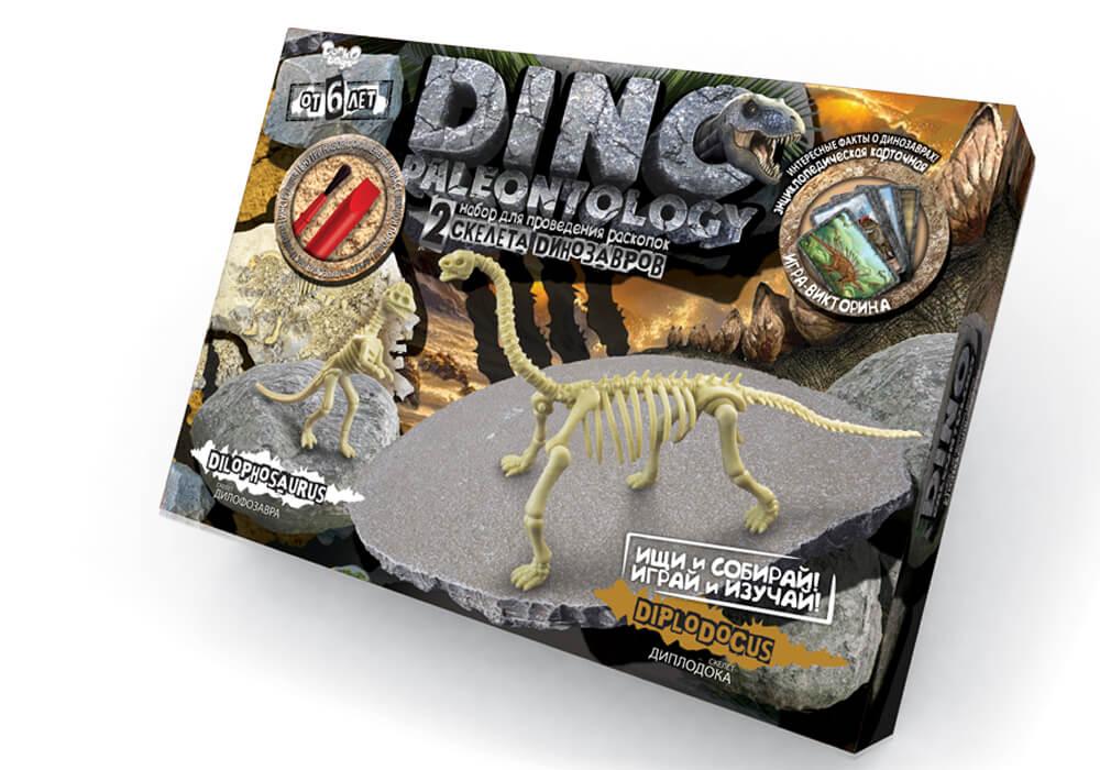 

Игровой набор Danko Toys Dino Paleontology / Диплодок и Дилофозавр