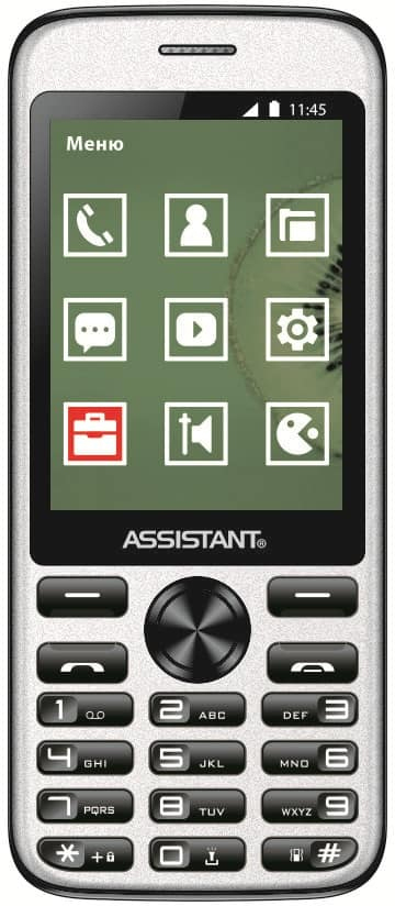 

Мобильный телефон Assistant AS-204 Black